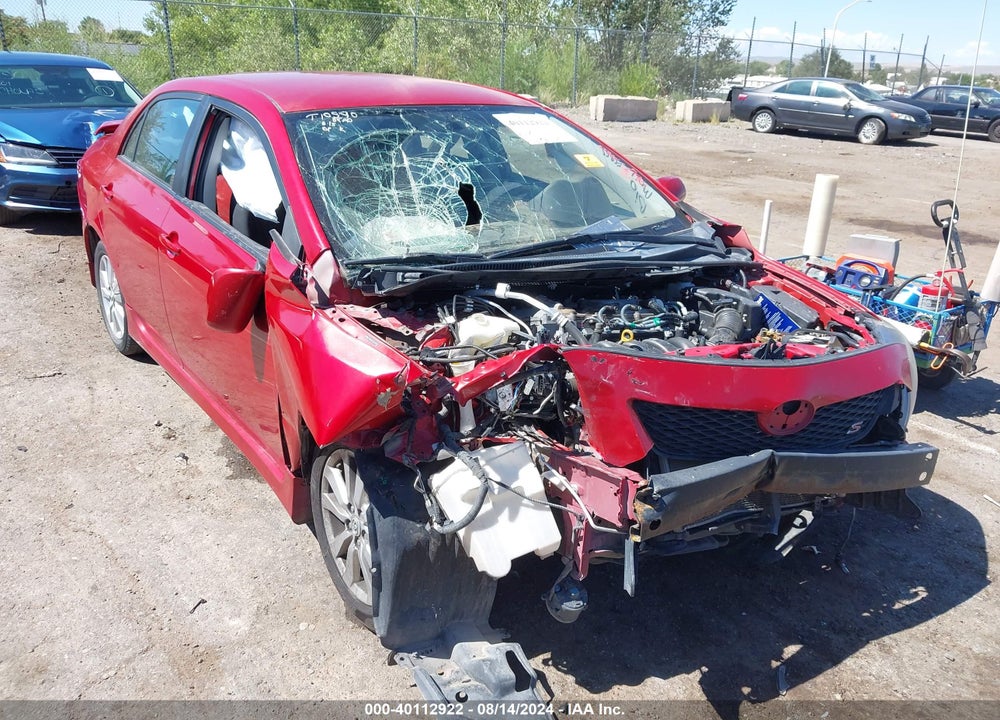 2010 TOYOTA COROLLA S VIN: 2T1BU4EE5AC406114