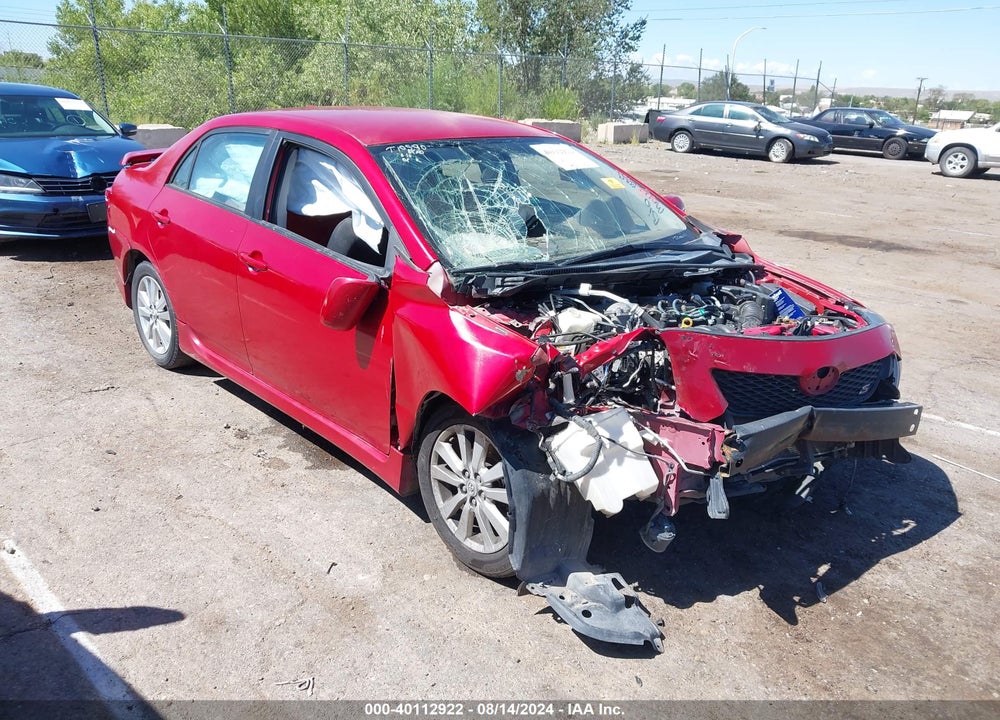 2010 TOYOTA COROLLA S VIN: 2T1BU4EE5AC406114
