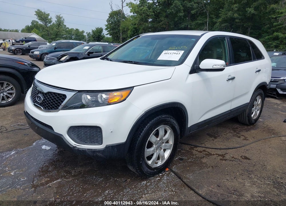 2012 KIA SORENTO LX VIN: 5XYKT3A11CG300427