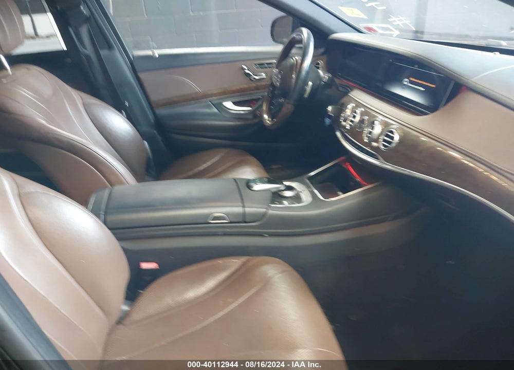 2015 MERCEDES-BENZ S 550 4MATIC VIN: WDDUG8FB0FA093244