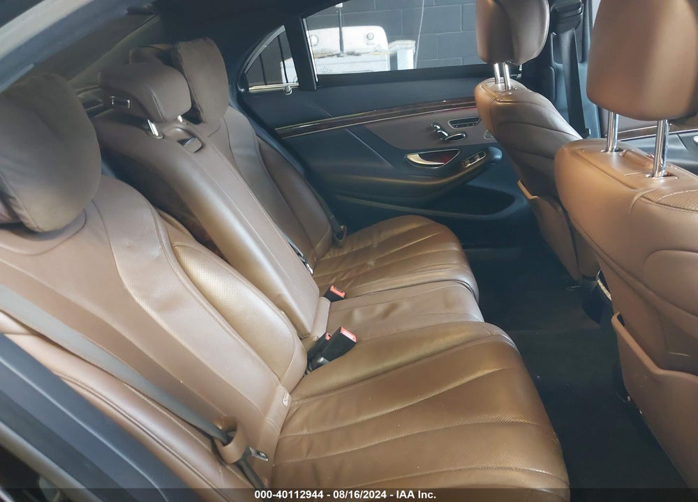 2015 MERCEDES-BENZ S 550 4MATIC VIN: WDDUG8FB0FA093244