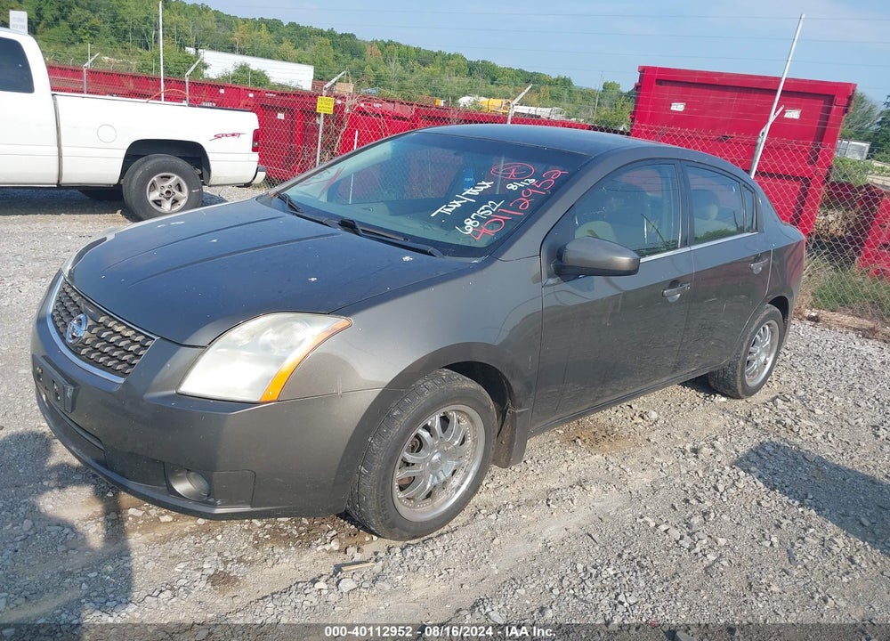2008 NISSAN SENTRA 2.0S VIN: 3N1AB61E38L687522