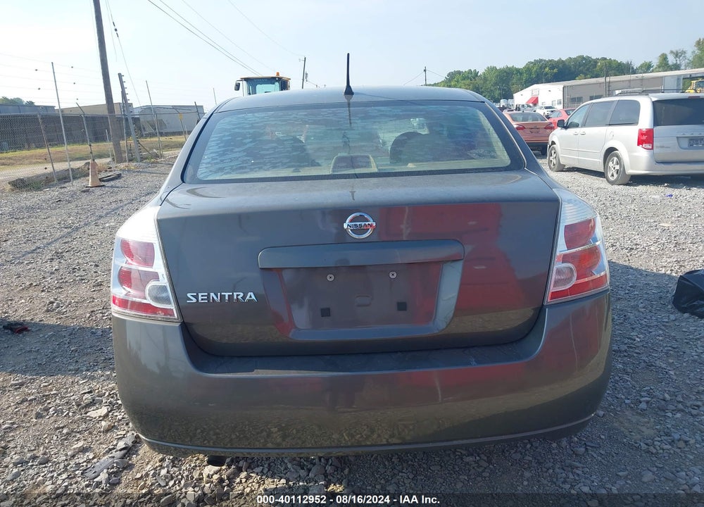 2008 NISSAN SENTRA 2.0S VIN: 3N1AB61E38L687522