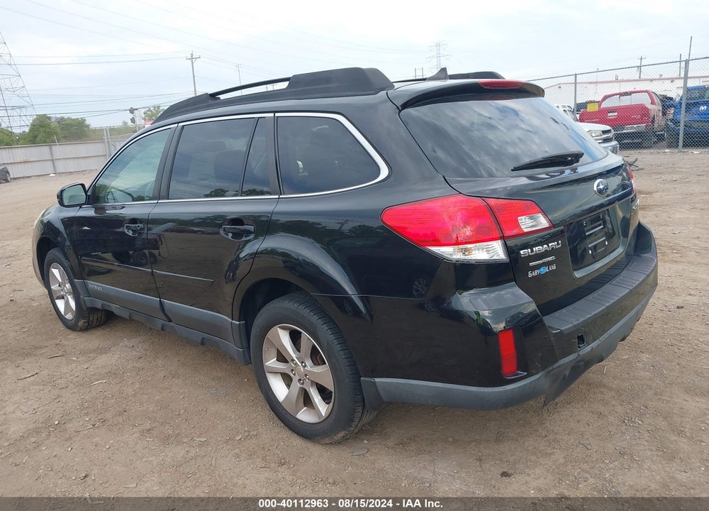 2013 SUBARU OUTBACK 2.5I LIMITED VIN: 4S4BRCLCXD3241456