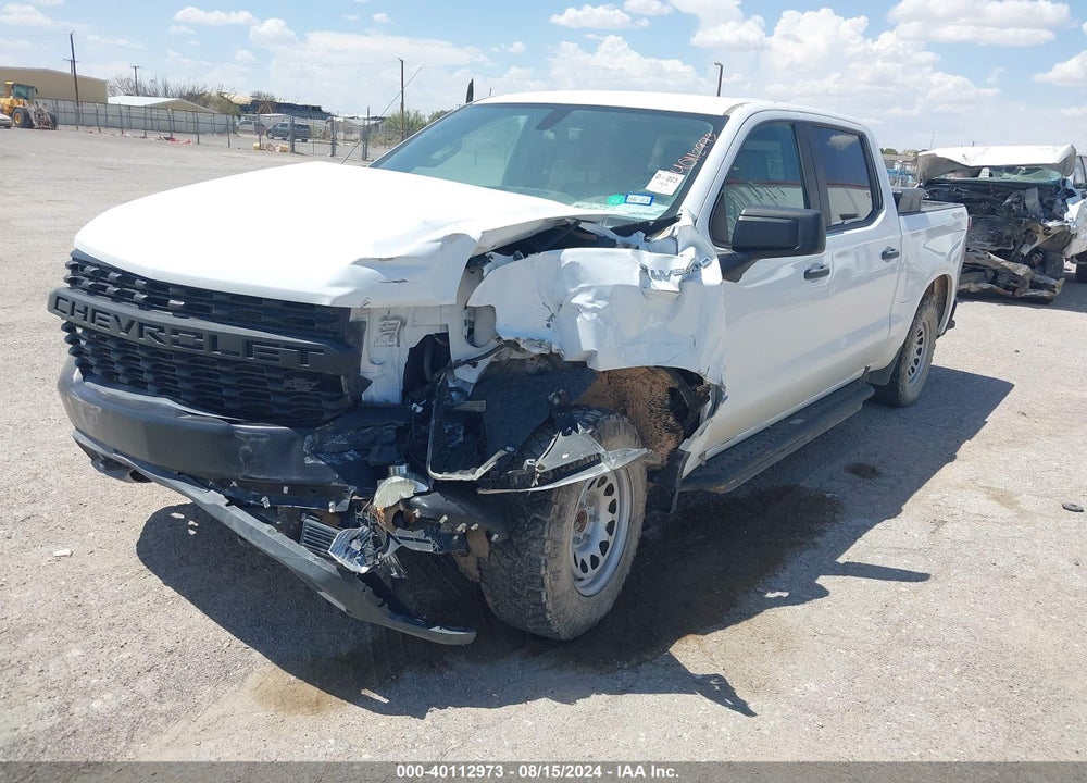 2019 CHEVROLET SILVERADO 1500 WORK TRUCK VIN: 1GCUYAEFXKZ371341