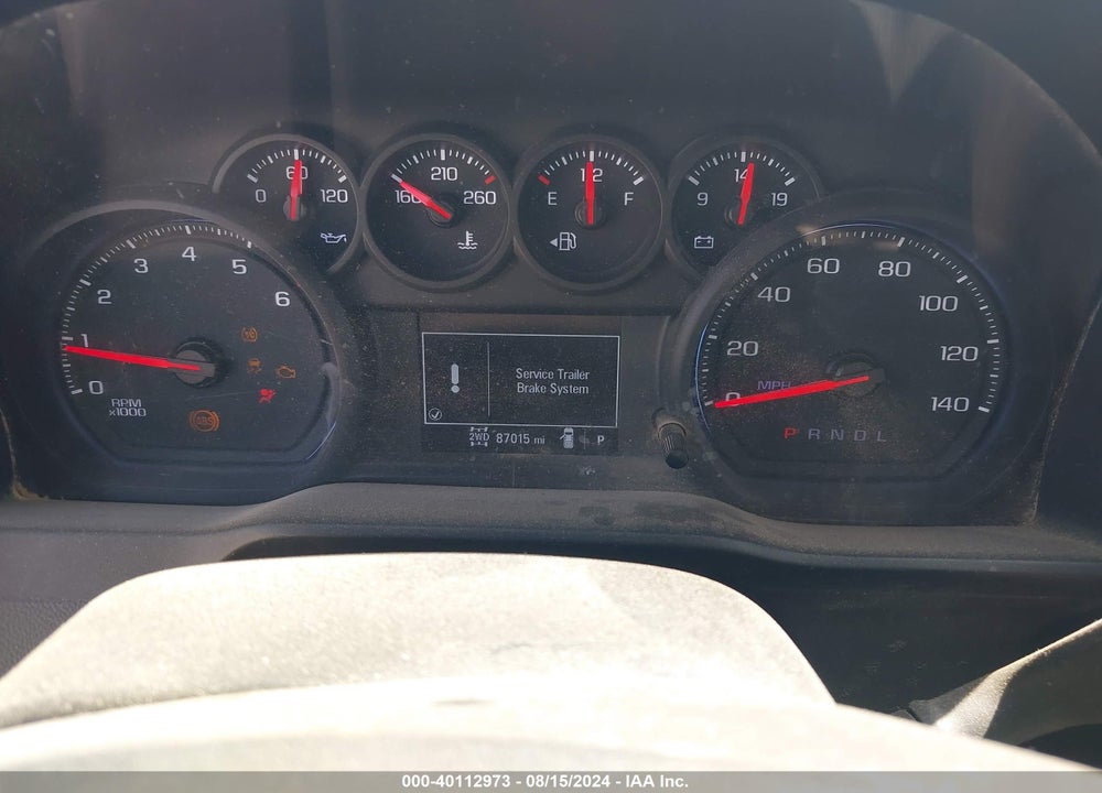 2019 CHEVROLET SILVERADO 1500 WORK TRUCK VIN: 1GCUYAEFXKZ371341