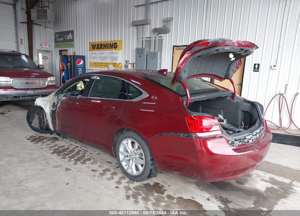 2017 CHEVROLET IMPALA 1LT VIN: 2G1105S36H9120422