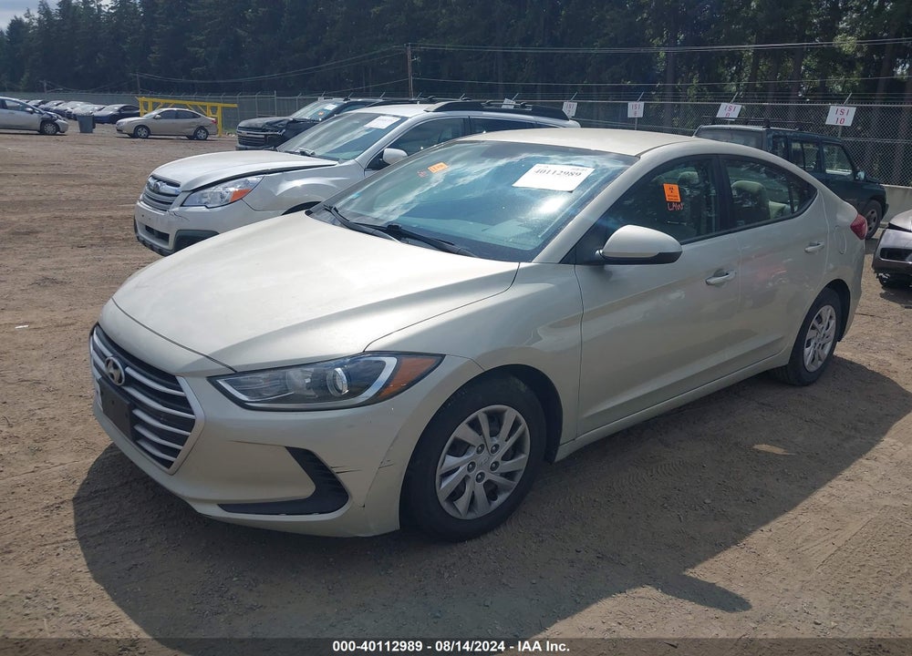 2017 HYUNDAI ELANTRA SE VIN: 5NPD74LF0HH166621