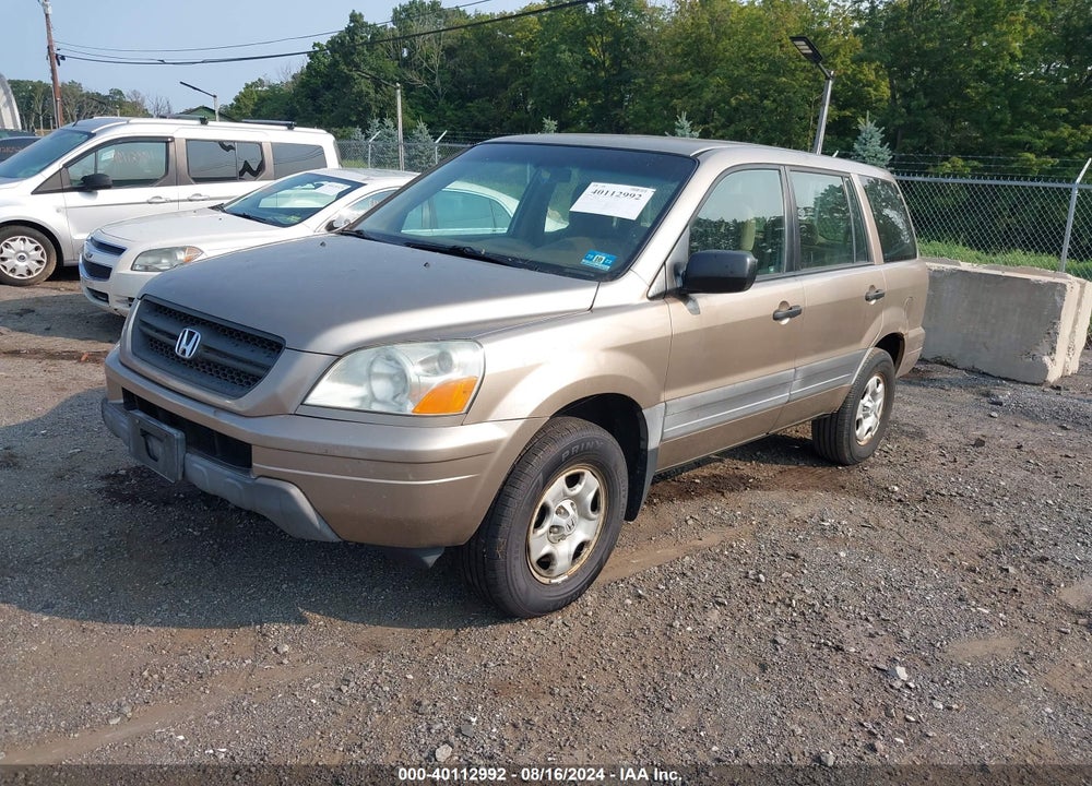 2004 HONDA PILOT LX VIN: 2HKYF18194H571869