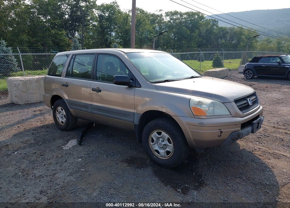 2004 HONDA PILOT LX VIN: 2HKYF18194H571869