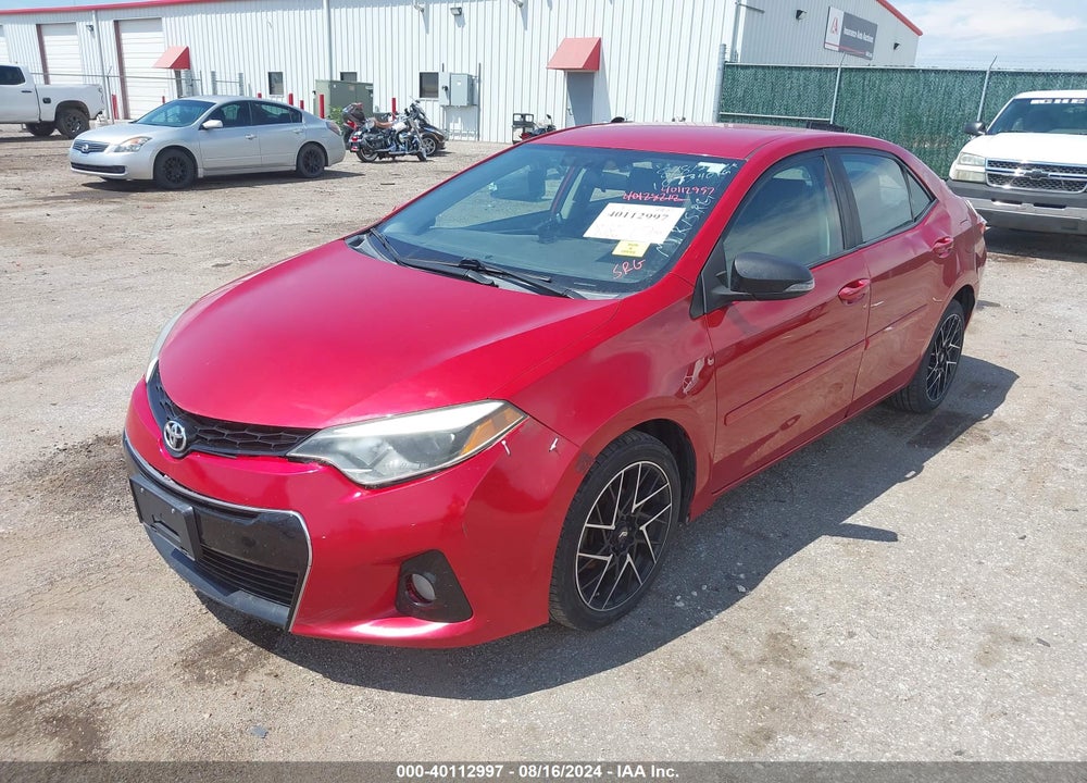 2014 TOYOTA COROLLA S VIN: 5YFBURHE0EP107340