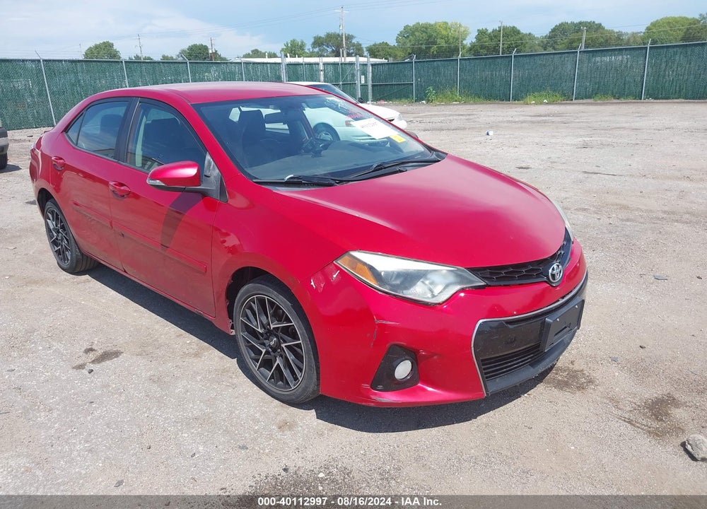 2014 TOYOTA COROLLA S VIN: 5YFBURHE0EP107340