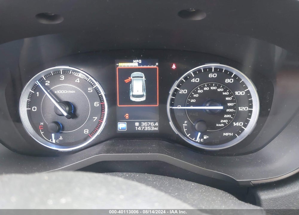 2019 SUBARU ASCENT TOURING VIN: 4S4WMARDXK3434434