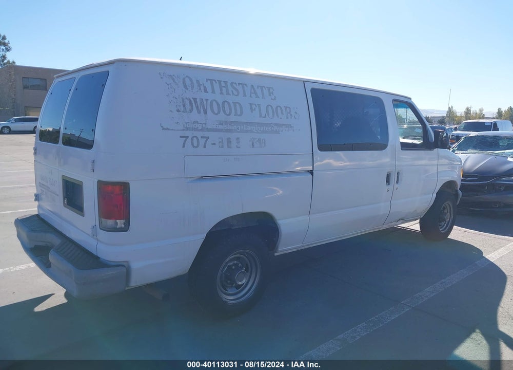 1998 FORD E-250 COMMERCIAL VIN: 1FTPE2420WHA75783