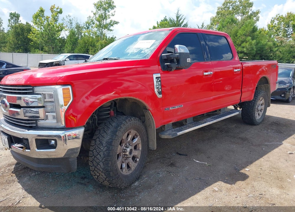 2017 FORD F-250 LARIAT VIN: 1FT7W2BT4HEC28369