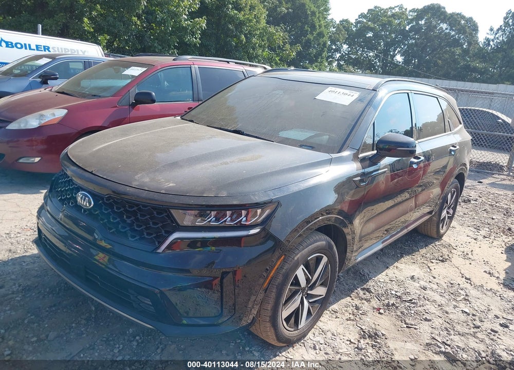 2021 KIA SORENTO EX VIN: 5XYRH4LF3MG034411