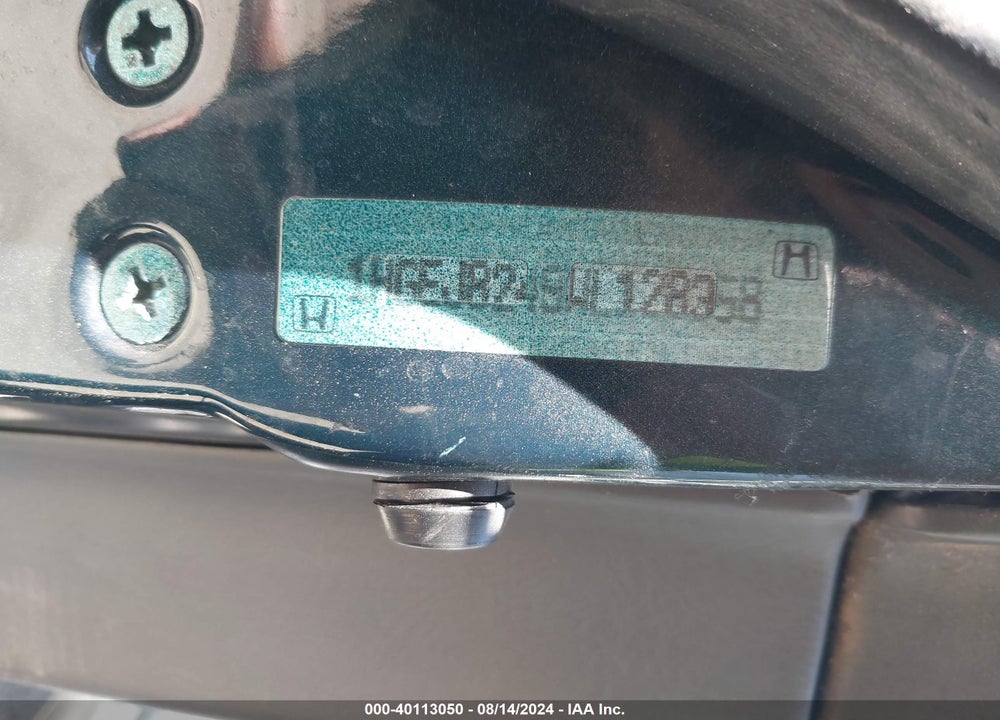 1998 HONDA CIVIC EX VIN: 1HGEJ8249WL128358
