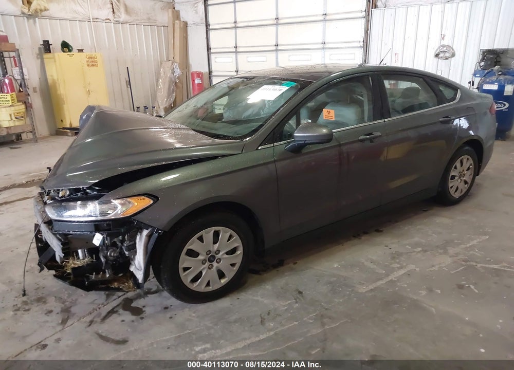 2014 FORD FUSION S VIN: 1FA6P0G73E5387734