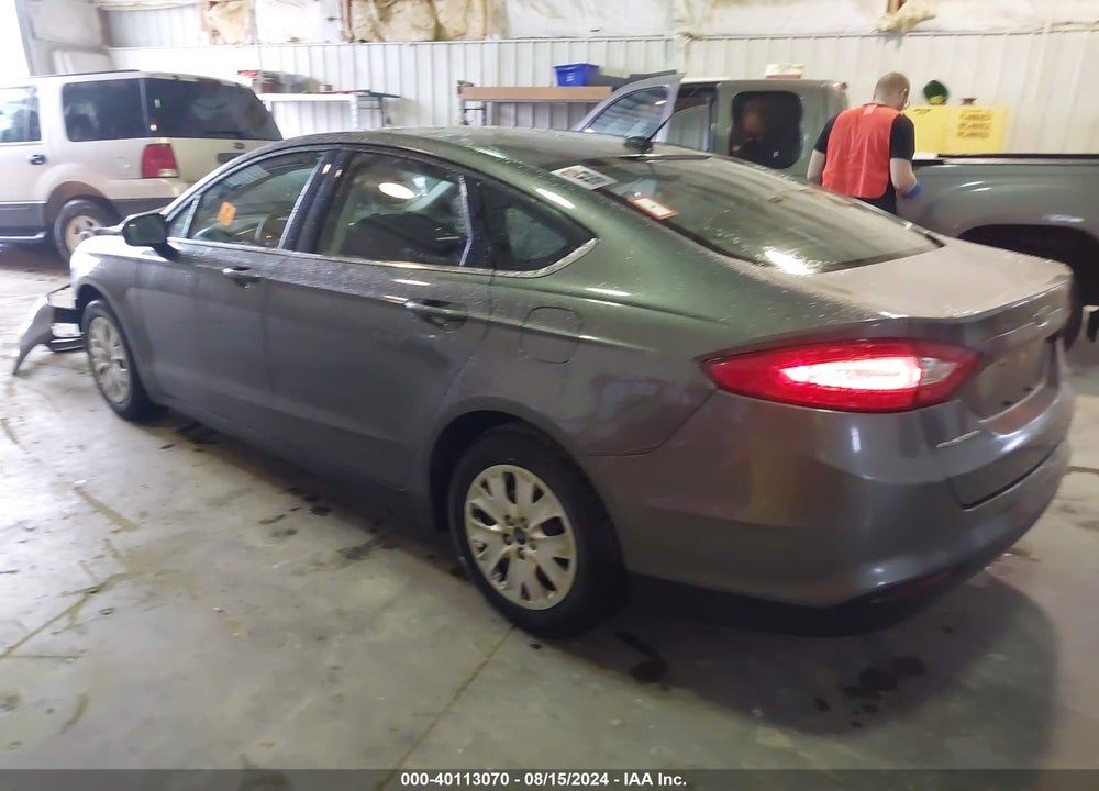 2014 FORD FUSION S VIN: 1FA6P0G73E5387734