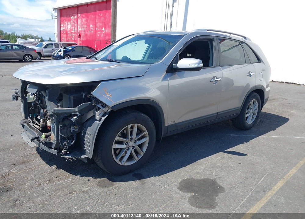 2014 KIA SORENTO LX VIN: 5XYKTCA60EG524934