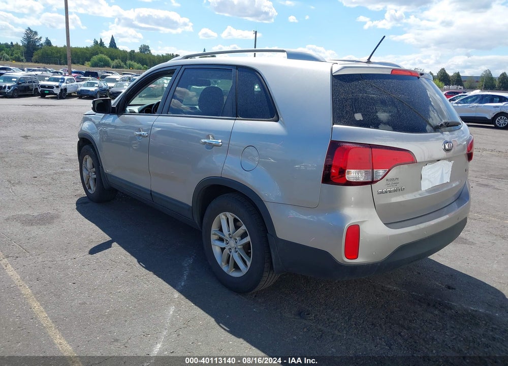 2014 KIA SORENTO LX VIN: 5XYKTCA60EG524934