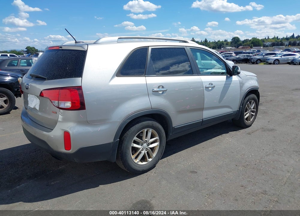 2014 KIA SORENTO LX VIN: 5XYKTCA60EG524934