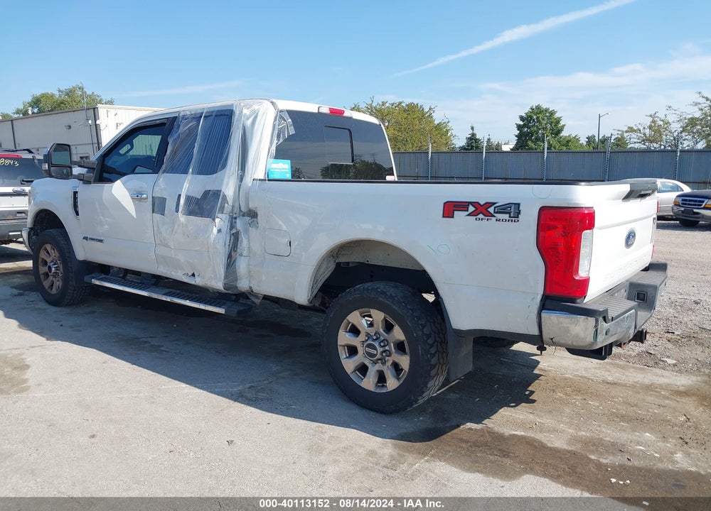 2018 FORD F-250 LARIAT VIN: 1FT7W2BT3JEB05992