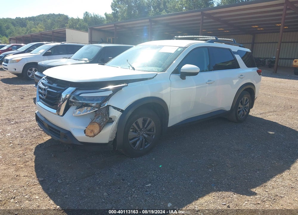 2022 NISSAN PATHFINDER SV 2WD VIN: 5N1DR3BA0NC203471