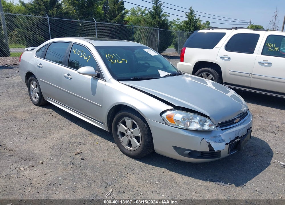 2011 CHEVROLET IMPALA LT VIN: 2G1WG5EK5B1316989