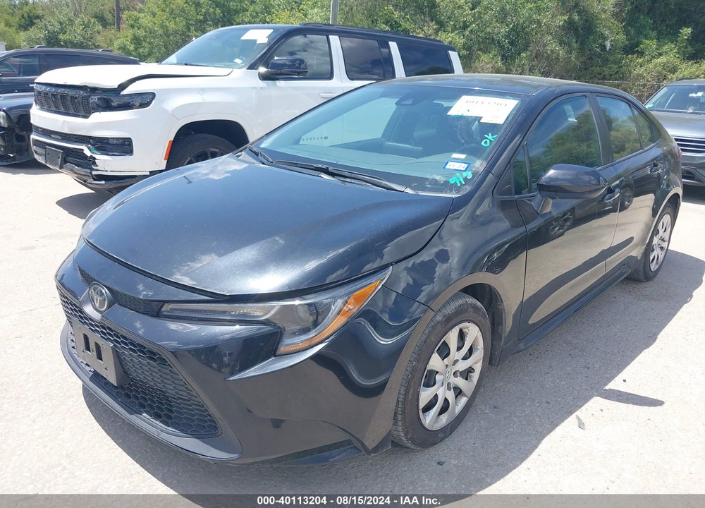 2022 TOYOTA COROLLA LE VIN: 5YFEPMAE0NP299103