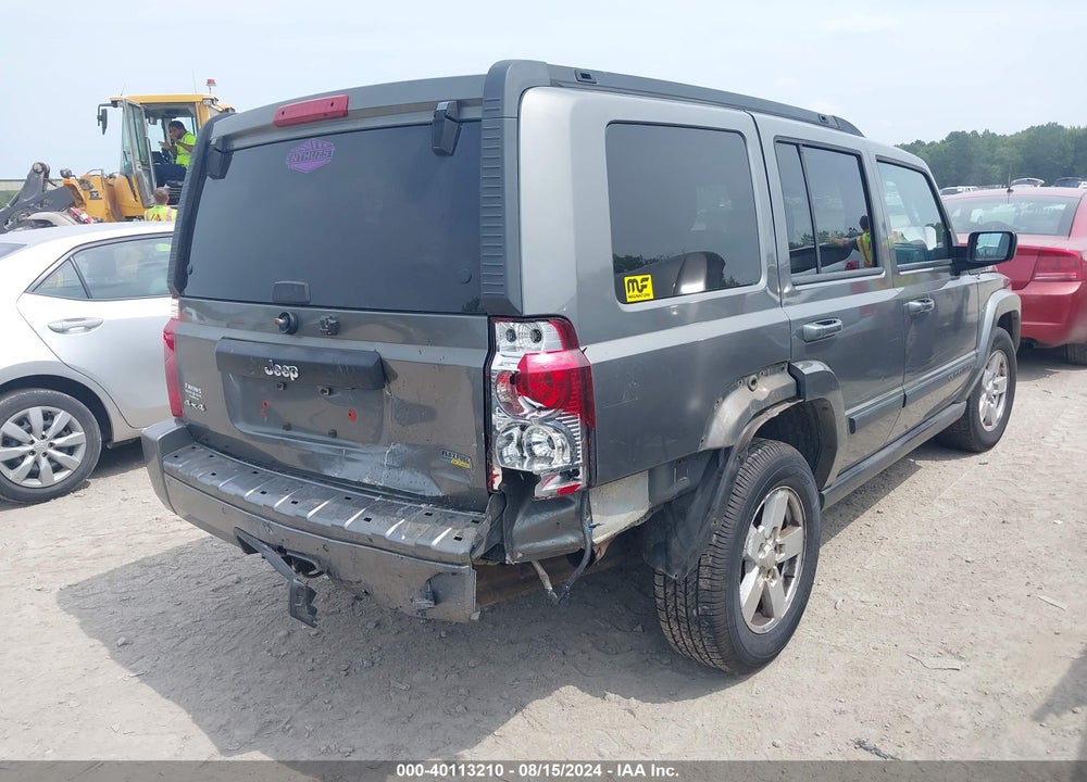 2007 JEEP COMMANDER SPORT VIN: 1J8HG48P97C613887