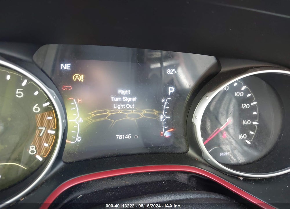 2019 JEEP COMPASS TRAILHAWK 4X4 VIN: 3C4NJDDB7KT733108
