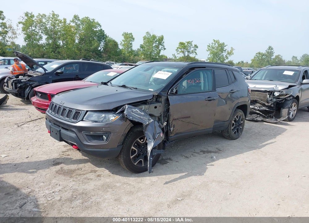 2019 JEEP COMPASS TRAILHAWK 4X4 VIN: 3C4NJDDB7KT733108