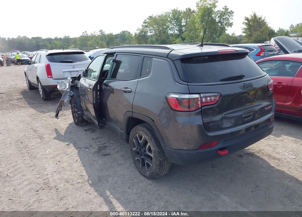 2019 JEEP COMPASS TRAILHAWK 4X4 VIN: 3C4NJDDB7KT733108