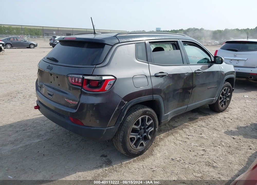 2019 JEEP COMPASS TRAILHAWK 4X4 VIN: 3C4NJDDB7KT733108