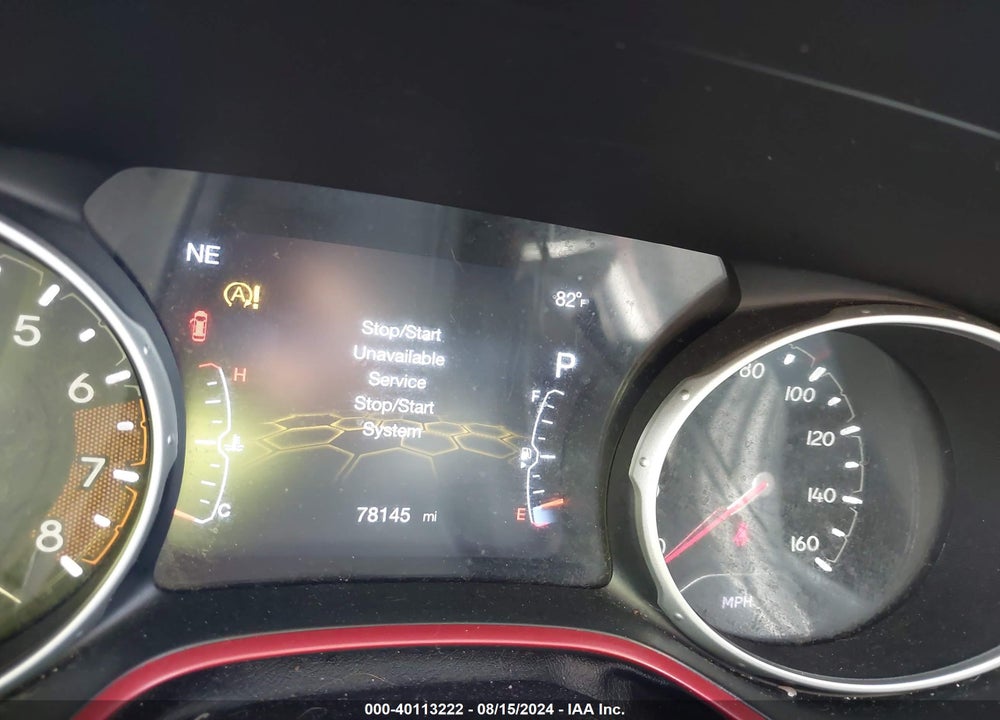 2019 JEEP COMPASS TRAILHAWK 4X4 VIN: 3C4NJDDB7KT733108