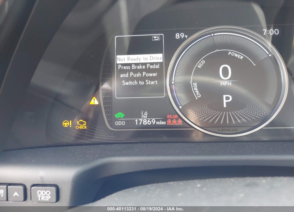 2022 LEXUS ES 300H VIN: 58ADA1C19NU026352