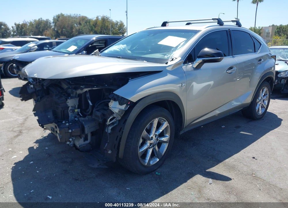 2018 LEXUS NX 300 F-SPORT VIN: JTJYARBZ1J2096093