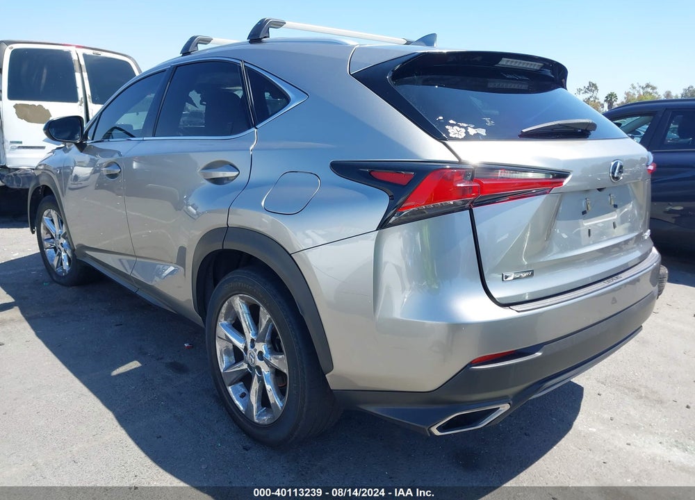 2018 LEXUS NX 300 F-SPORT VIN: JTJYARBZ1J2096093