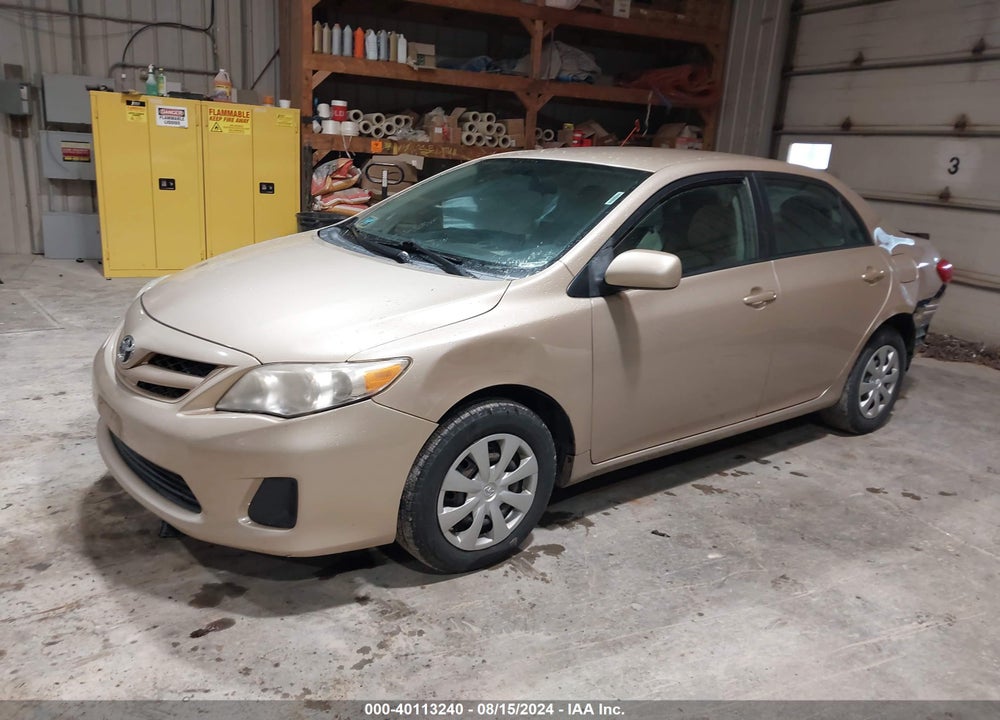 2011 TOYOTA COROLLA VIN: 2T1BU4EE1BC618025