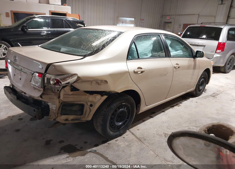 2011 TOYOTA COROLLA VIN: 2T1BU4EE1BC618025