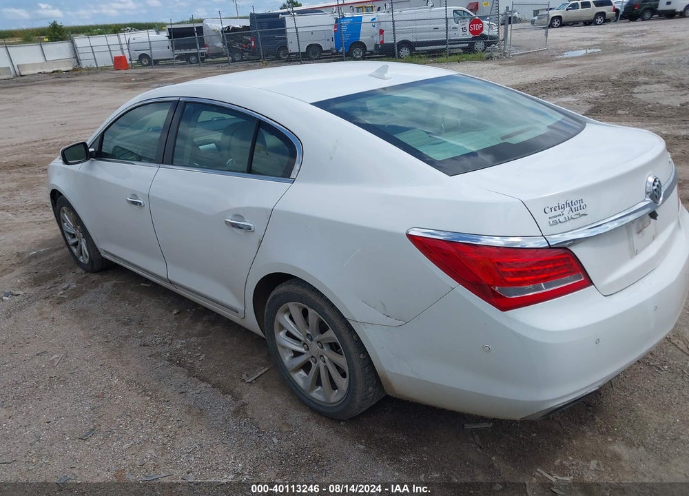 2014 BUICK LACROSSE LEATHER GROUP VIN: 1G4GB5G3XEF112701