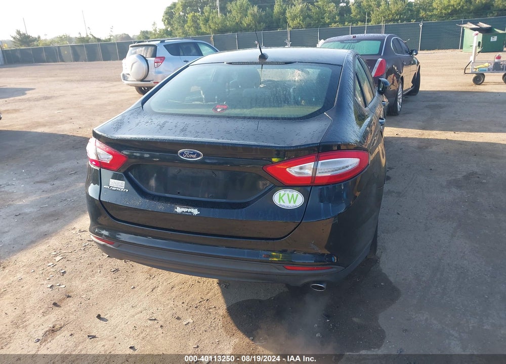 2014 FORD FUSION S VIN: 1FA6P0G78E5370315