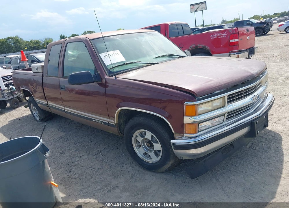 1998 CHEVROLET C1500 FLEETSIDE VIN: 1GCEC19M3WE179011
