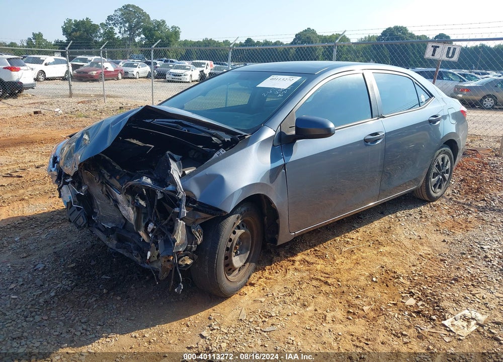 2016 TOYOTA COROLLA L VIN: 5YFBURHE5GP448218
