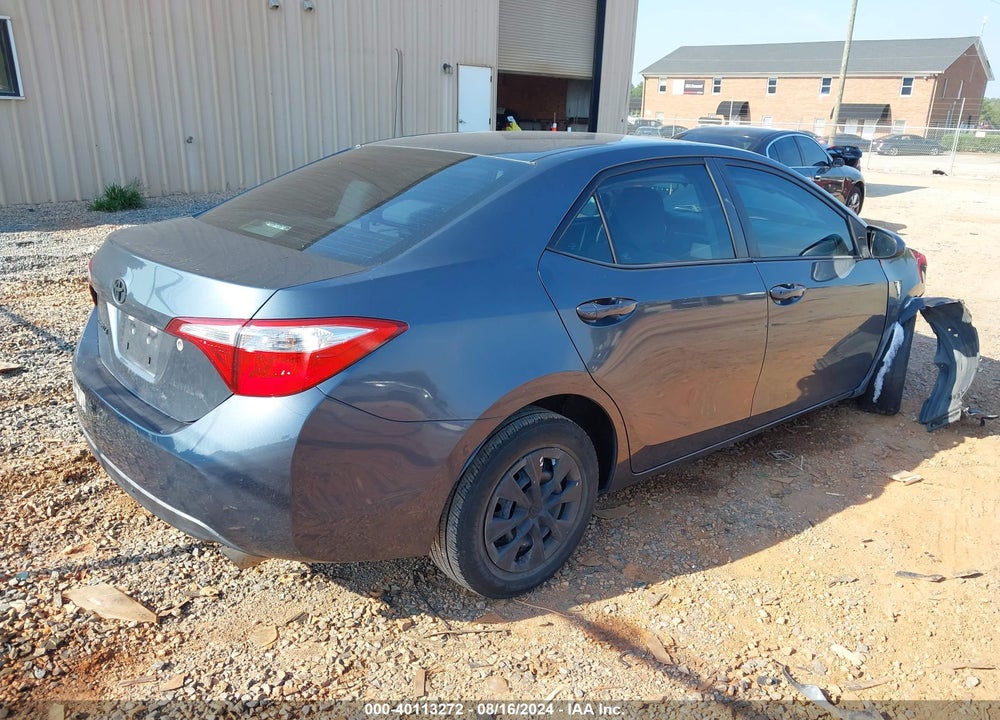 2016 TOYOTA COROLLA L VIN: 5YFBURHE5GP448218