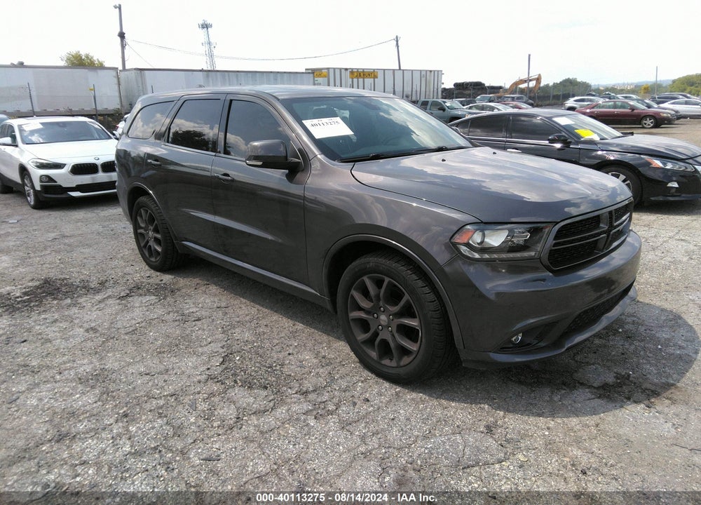 2017 DODGE DURANGO R/T AWD VIN: 1C4SDJCT3HC681628