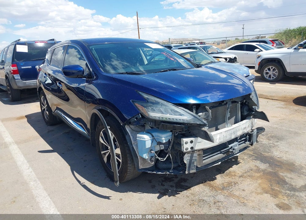 2020 NISSAN MURANO S FWD VIN: 5N1AZ2AJ7LN130499