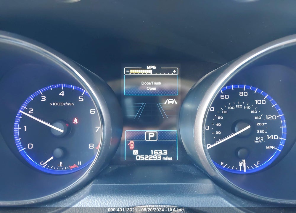 2019 SUBARU LEGACY 2.5I PREMIUM VIN: 4S3BNAF67K3007735