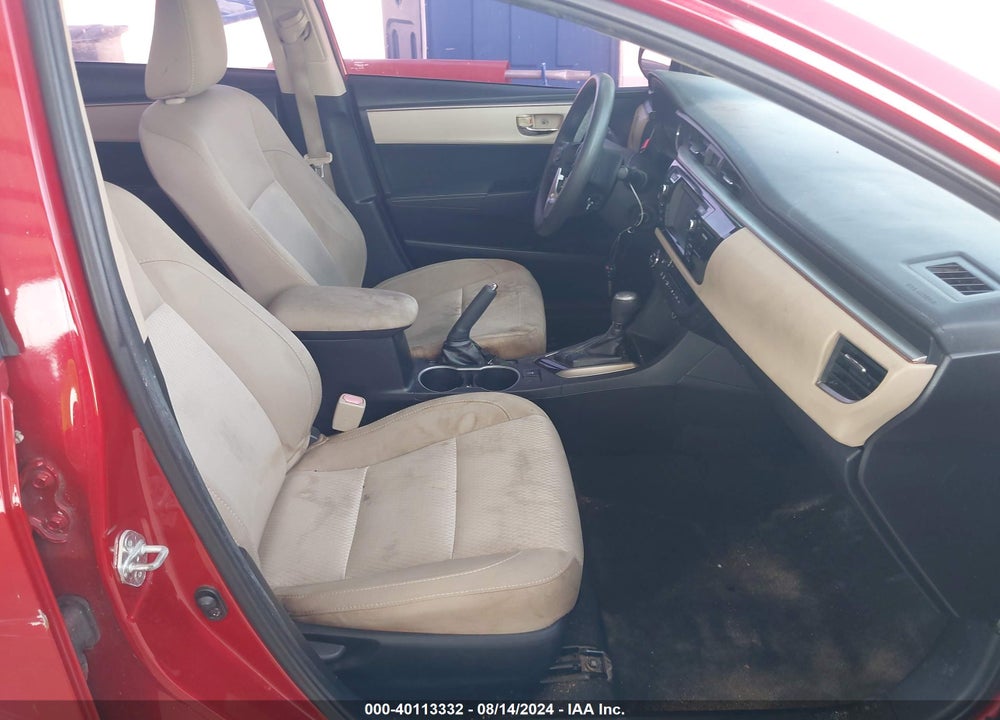 2015 TOYOTA COROLLA LE VIN: 2T1BURHE1FC285050